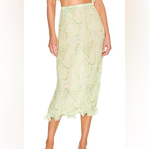 Ronny Kobo Sanabelle Top & Noro Skirt in Sage Multi - Picture 4 of 9